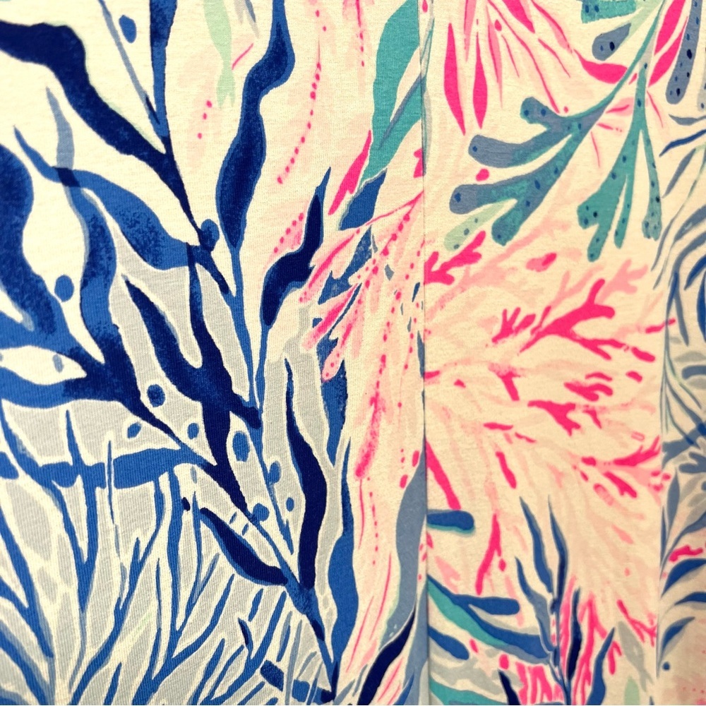 Lilly Pulitzer Wynne Short Sleeve Stretch Jersey Knit Maxi Dress Women’s Small - Picture 10 of 12